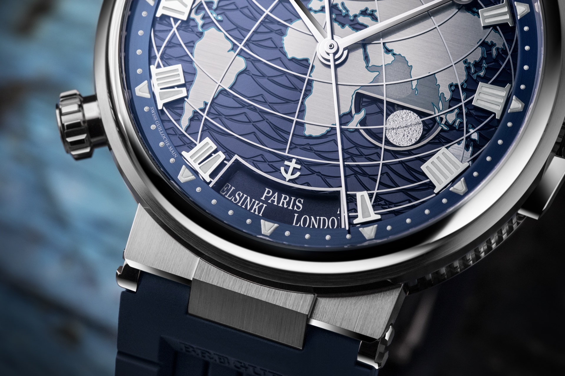 Breguet second fuseaux horaire