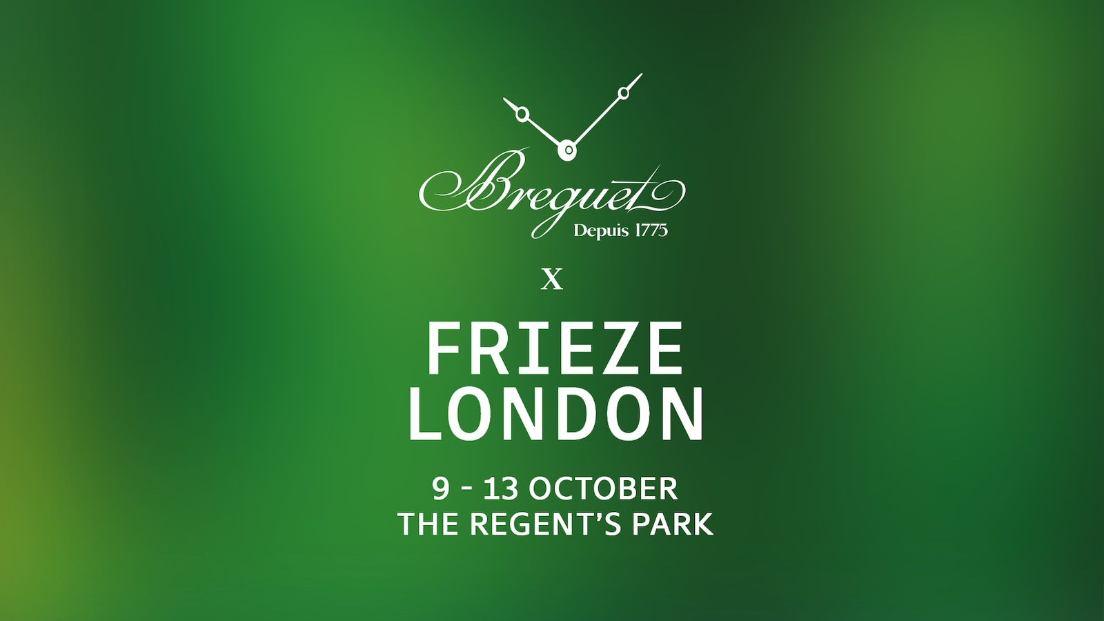 Breguet and Frieze London 2024 