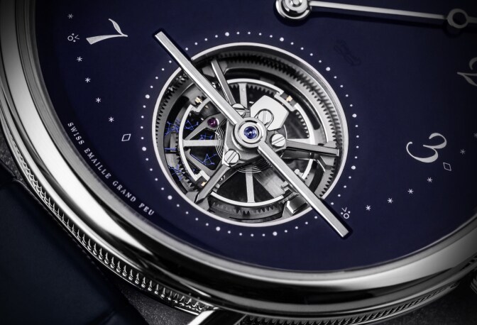 Breguet discount blue dial