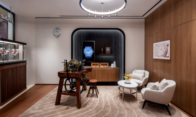 nouveau visage pour la Boutique Breguet de Taipei