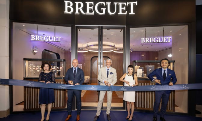 nouveau visage pour la Boutique Breguet de Taipei